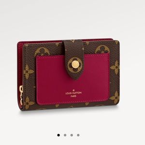 Louis Vitton Juliette Wallet Fuchsia Monogram
